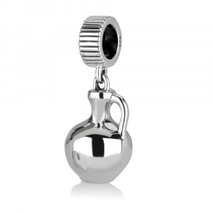Juglet Coin Replica Charm in Sterling Silver Israel Coins & Medals Corp.