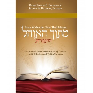 Mitokh Ha-Ohel: Essays on the Haftara from YU – Rabbi Daniel Feldman (Harcover) Intérieur Juif
