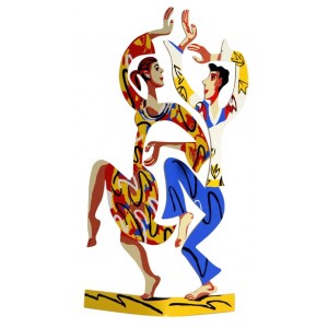 David Gerstein Hora Dancers Sculpture Décorations d'Intérieur