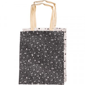 Yair Emanuel Simple Pomegranate Bag with Two Sides in Black and White Accessoires Juifs
