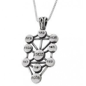 Crown Pendant of the Ten Sefirot in Sterling Silver Artistes & Marques