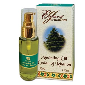 Ein Gedi Essence of Jerusalem Cedar of Lebanon Anointing Oil (30 ml) Cosmétiques de la Mer Morte