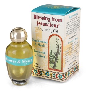 Frankincense and Myrrh Anointing Oil with Biblical Spices (10ml) Anointing Oils
