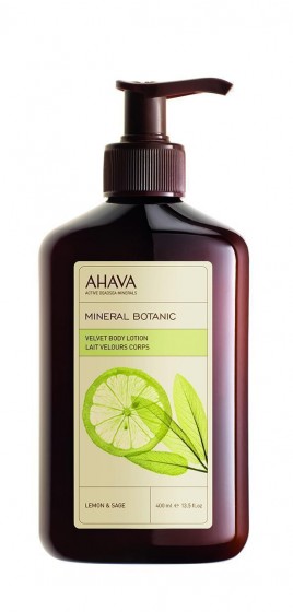 AHAVA Mineral Botanic Body Lotion with Lemon & Sage