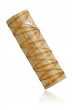 Jerusalem Stone Mezuzah with Copper Thread and Metal Shin