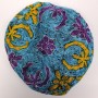 Bukharian Kippah with Detailed Designs and Embroidery