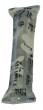 Blue and White Ceramic Mezuzah with Hebrew Text, Hamsa and Tree of Life