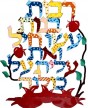 Stand of Hand-Painted Eishet Chayil Blessing